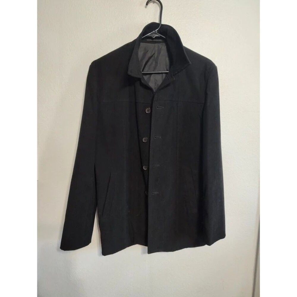 Focus vintage men's casual micro-velvet corduroy button up blazer jacket size S